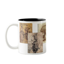 Davinvi's Study of Anatomy mugs
