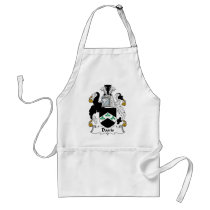 Davis Family Crest aprons