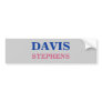 DAVIS, STEPHENS BUMPER STICKER