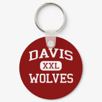 Davis - Wolves - Middle School - Davis Oklahoma keychains by customteamsportswear Davis - Wolves - Middle School - Davis Oklahoma keychains