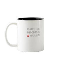 DAWKINS HITCHENS & HARRIS mugs by froached DAWKINS HITCHENS & HARRIS mugs