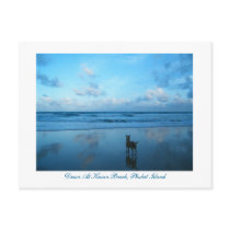 Dawn At Karon Beach, Phuket Island postcards