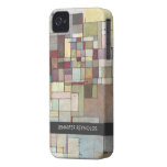 Dawn Beach Lattice Abstract Art iPhone 4 Case casemate cases