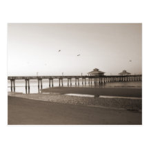Dawn Breaking - Sepia Postcard