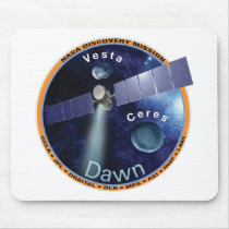 Dawn Mission Patch  Mouse Pads
