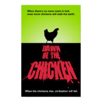 DAWN Of The CHICKEN posters