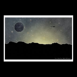 Dawn on Distant Planet Print