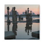 Dawn on the Ottawa River. magnets