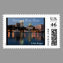 Dawn on the Savannah River stamps