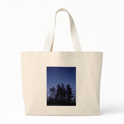 Dawn Trees Bag by threesalamanders