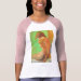 Ladies 3/4 Sleeve Raglan (Fitted)