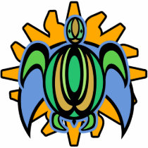 Dawn Turtle 2-Sided Kids' Dark Shirts