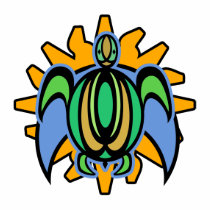 Dawn Turtle 2-Sided Shirts