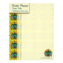 Dawn Turtle Custom Letterhead