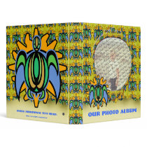 Dawn Turtle Customizable 1" Photo Binder
