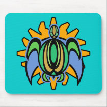 Dawn Turtle Mousepad by wingedturtle Dawn Turtle Mousepad