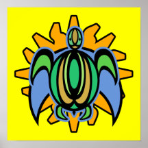 Dawn Turtle Posters