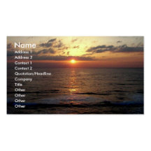 Dawning/Seascape Business Card