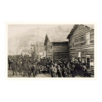 Dawson Yukon Territory Photo 1898 posters