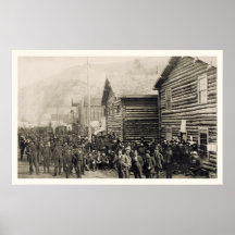 Dawson Yukon Territory Photo 1898 Posters