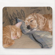 Dax and Chance Share mousepad