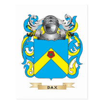 Dax Coat of Arms Postcard