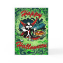 Daxtari lil Badger - custom. Happy Halloween Card by Illow_Orange Daxtari lil Badger - custom. Happy Halloween Card