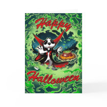 Daxtari lil Badger - custom. Happy Halloween Card by Illow_Orange Daxtari lil Badger - custom. Happy Halloween Card