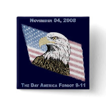 Day America Forgot 9-11 (Obama) buttons