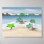day at the beach-2 posters