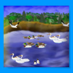 Day at the Lake posters