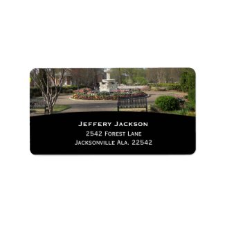Day At The Park Address Labels label