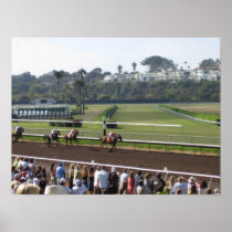 "Day at the Races" Del Mar Print