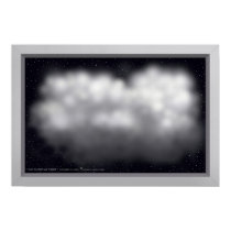 " DAY CLOUD AT NIGHT " by: Robert Singletary posters