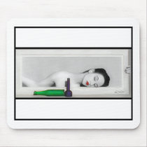 Day Dreaming Geisha Mousepad