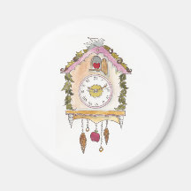 Day Fifty two - Cuckoo Clock Fridge Magnets