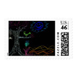 Day Glow Chalk Art by Wendy C Allen Stamps