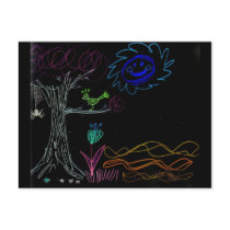 Day Glow Chalk Art by Wendy C Allen postcards by eelkat Day Glow Chalk Art by Wendy C Allen postcards