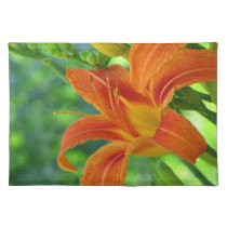 Day Lily American MoJo Place Mat  #1  0101