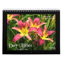 Day Lily Calendar 2008 by soldiersgirl Day Lily Calendar 2008