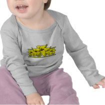 Day Lily Strip t-shirts by klclewis Day Lily Strip t-shirts