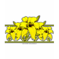 Day Lily Strip t-shirts by klclewis Day Lily Strip t-shirts