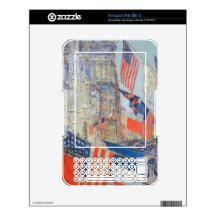 Day of allied victory, 1917 by Childe Hassam Decal For The Kindle