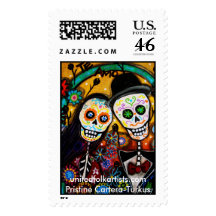 Day of Dead-Wedding Stamps