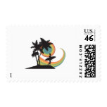 day of surfing vector design postage