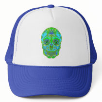 Day of the Dead 3 Mesh Hat