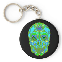 Day of the Dead 3 Keychain