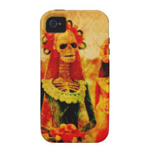 Day of the Dead Bride phone case Case-Mate iPhone 4 Cases