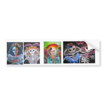 Day of the Dead Bumper Sticker