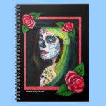 Day of the Dead by Mystical Artist Lori Karels notebooks
